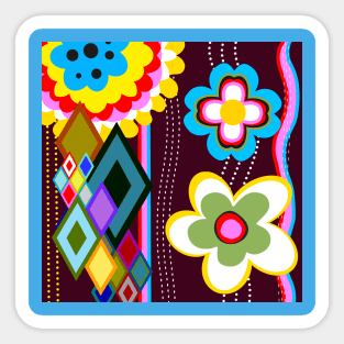 Flower boho chic Sticker